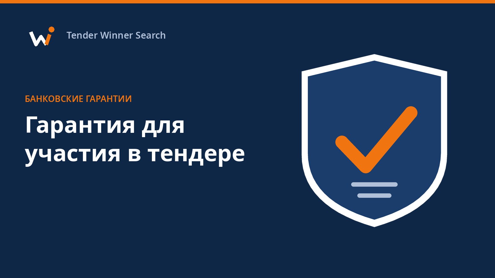 Щит и документ с отметкой: банковская гарантия для участия в тендере, обеспечение заявки