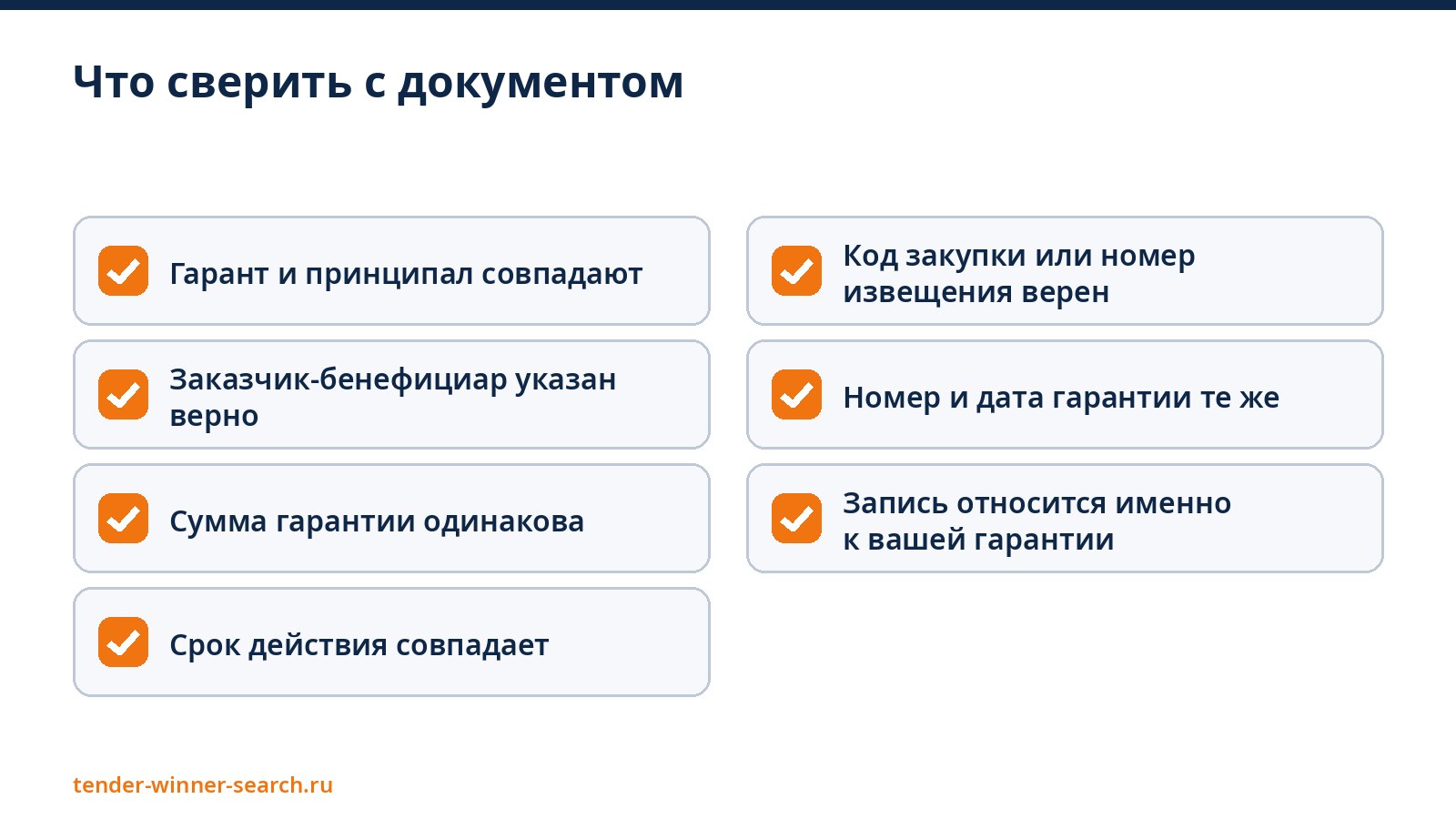 Что сверить с документом